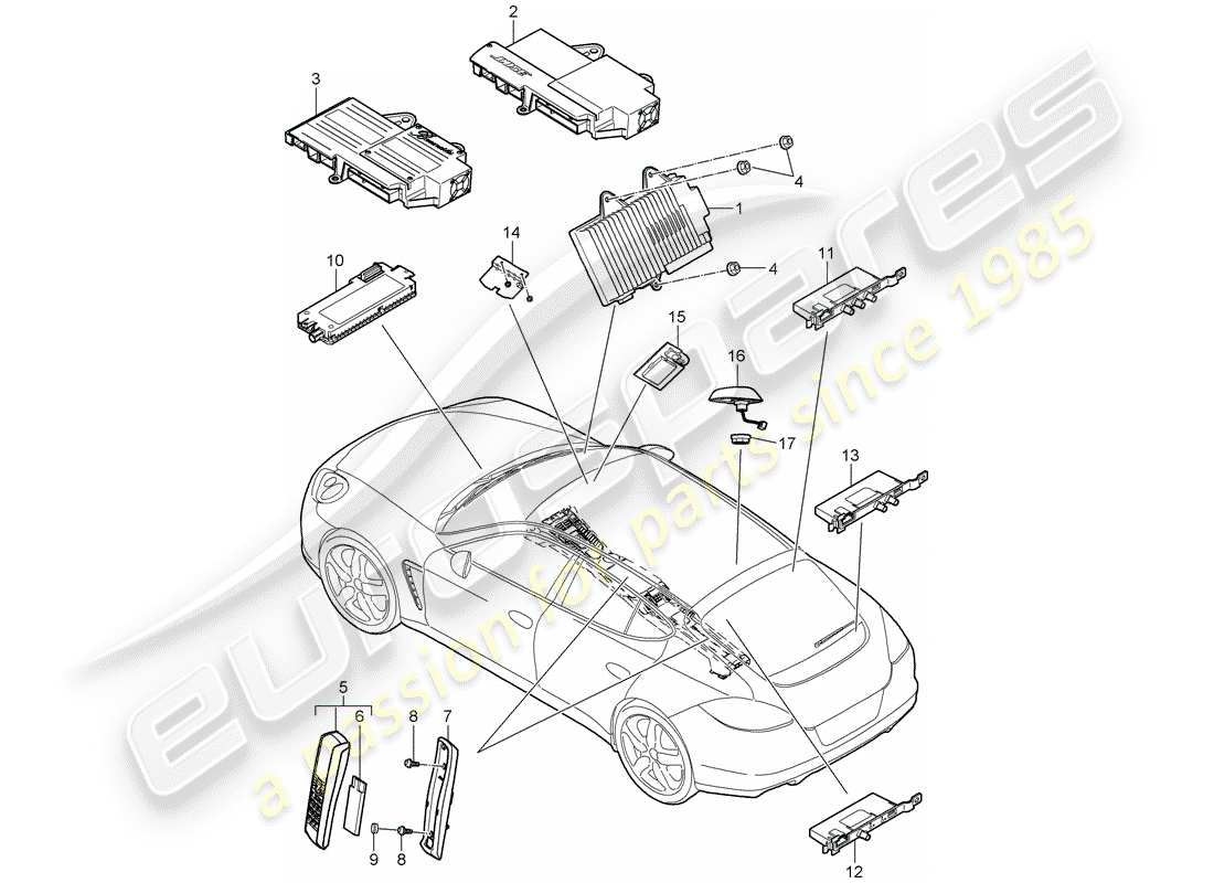part diagram containing part number 97064711600