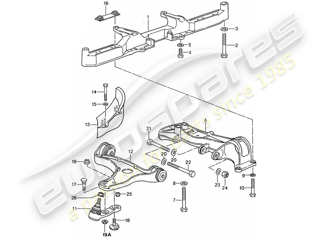 VIEW PARTS DIAGRAMS FROM THE PORSCHE 993 PARTS CATALOGUE a part diagram from the porsche 993 parts catalogue
