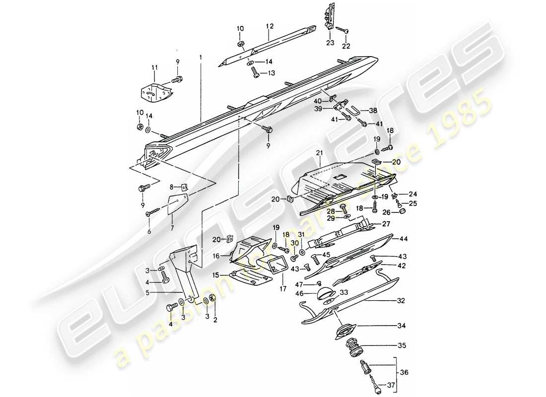 part diagram containing part number 90014308507