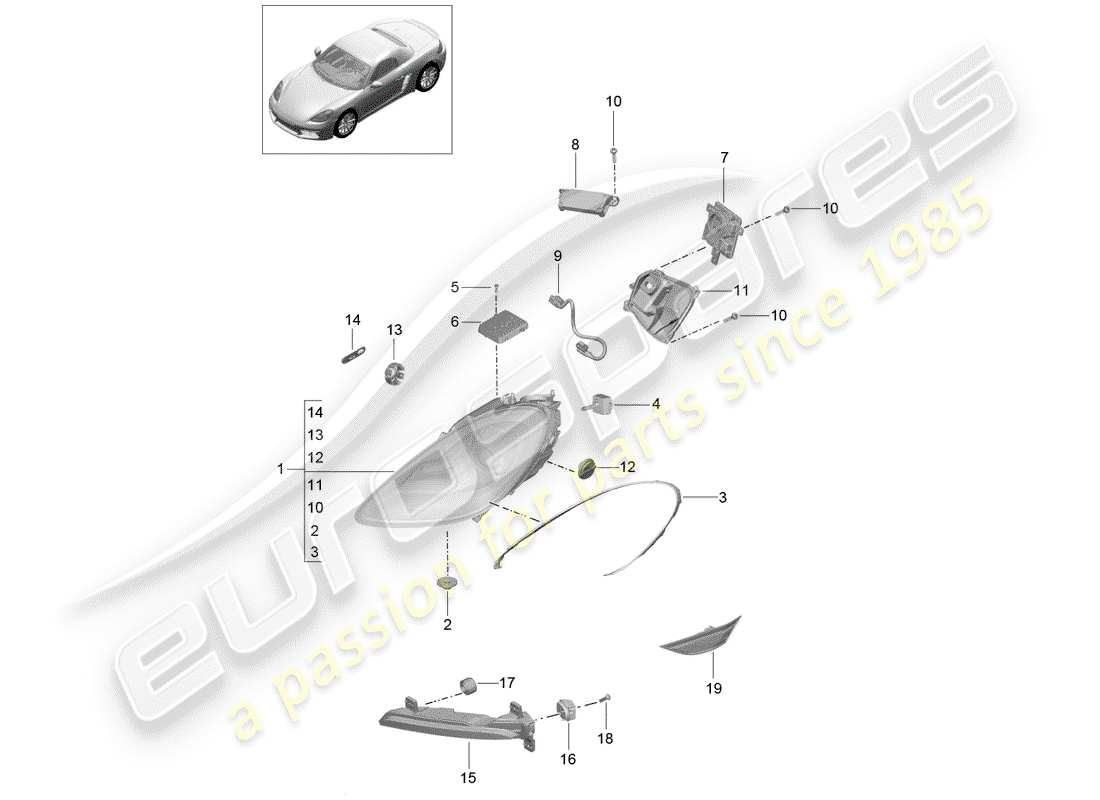 part diagram containing part number 982953042c