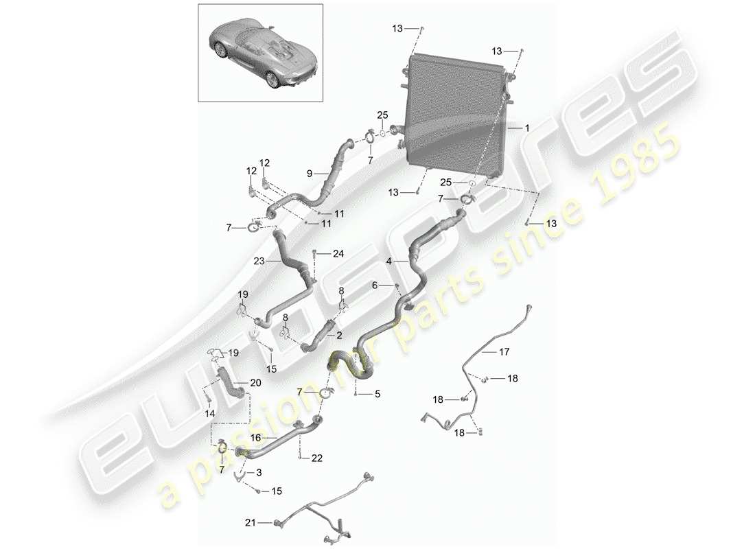 part diagram containing part number 99970749640