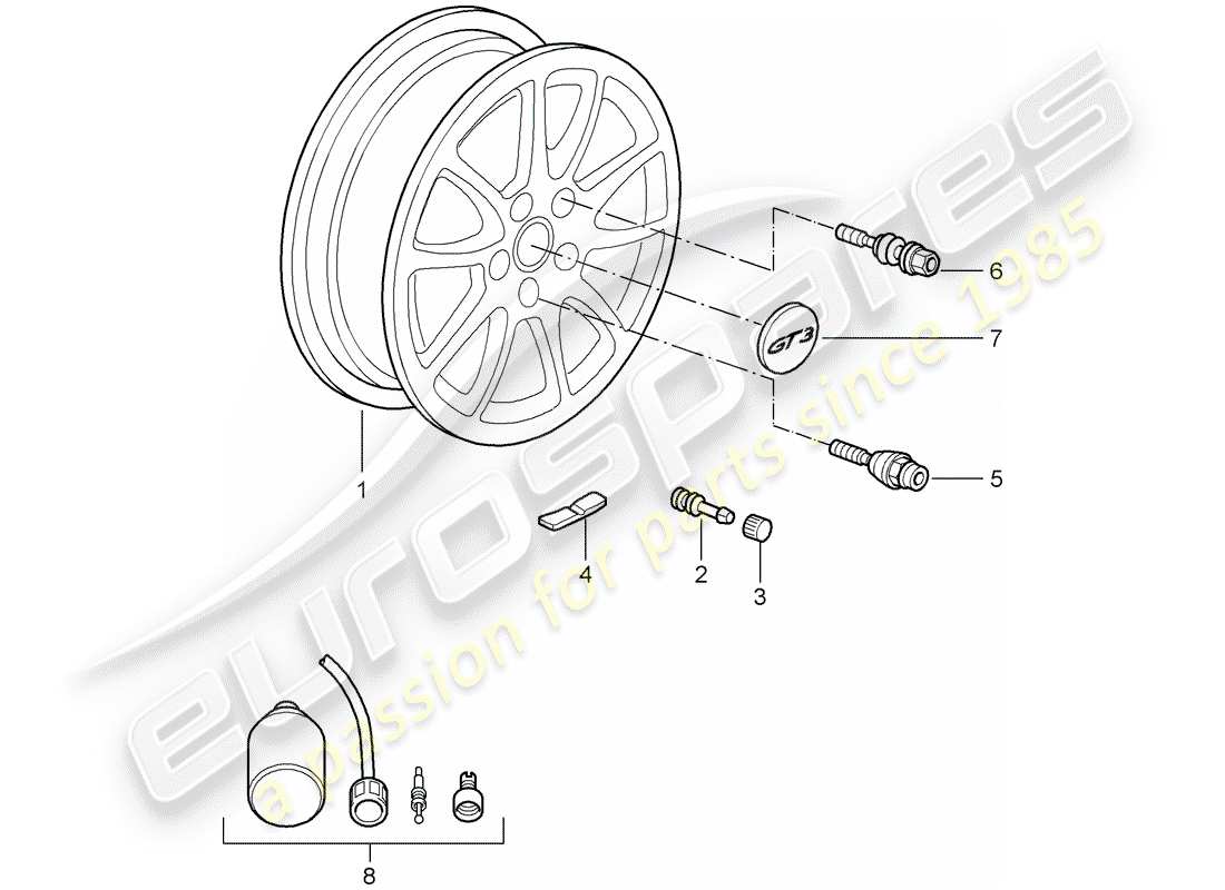 part diagram containing part number 99736130390