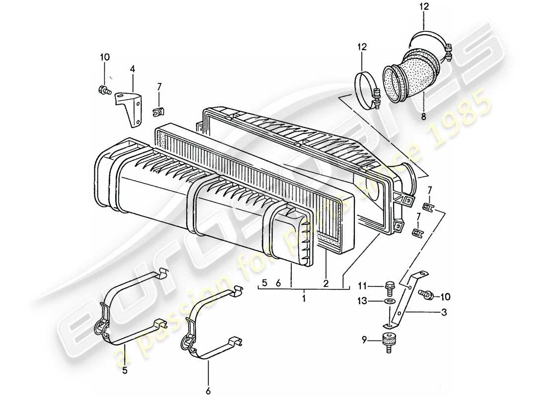 part diagram containing part number n 10051501