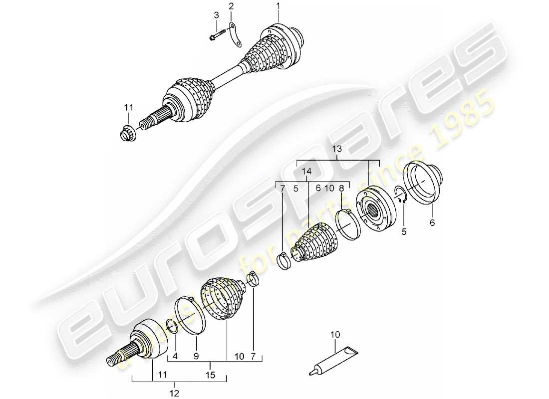 part diagram containing part number 95534919110