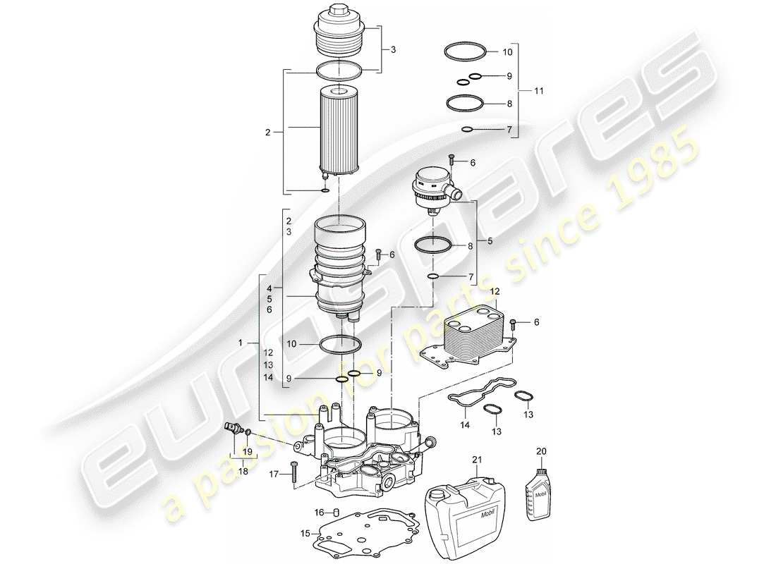 part diagram containing part number 95510704001