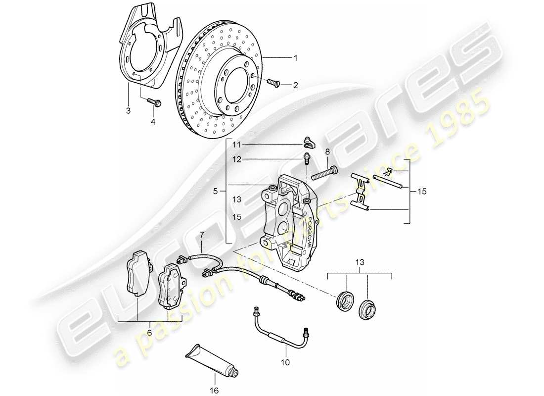 part diagram containing part number 99735196191