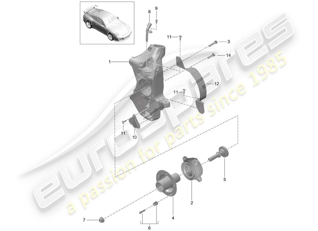 part diagram containing part number 99134160780