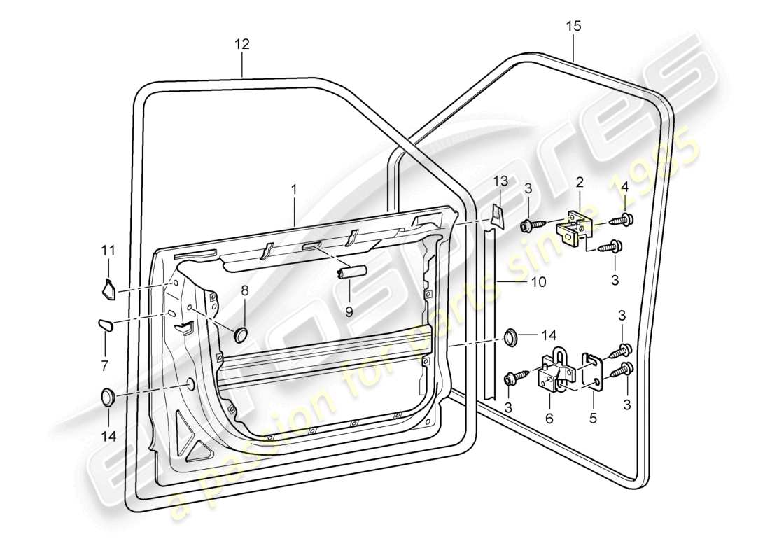 part diagram containing part number 95553191501b41
