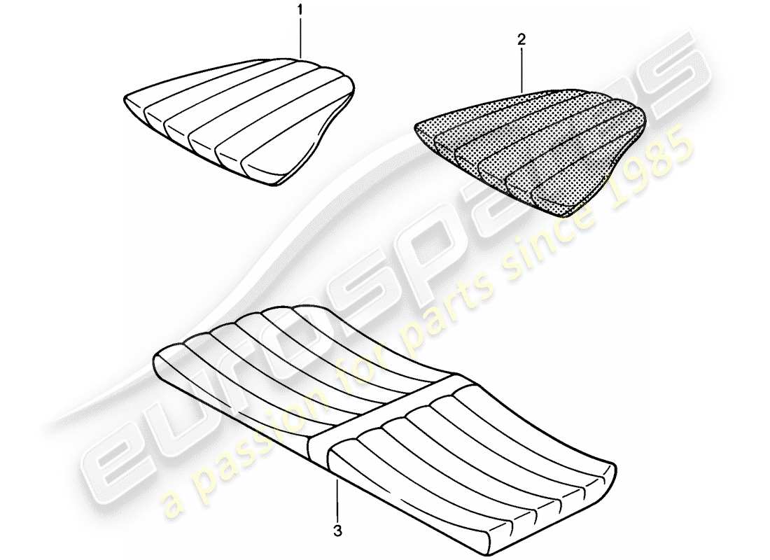 VIEW PARTS DIAGRAMS FROM THE PORSCHE 911 PARTS CATALOGUE a part diagram from the porsche 911 parts catalogue