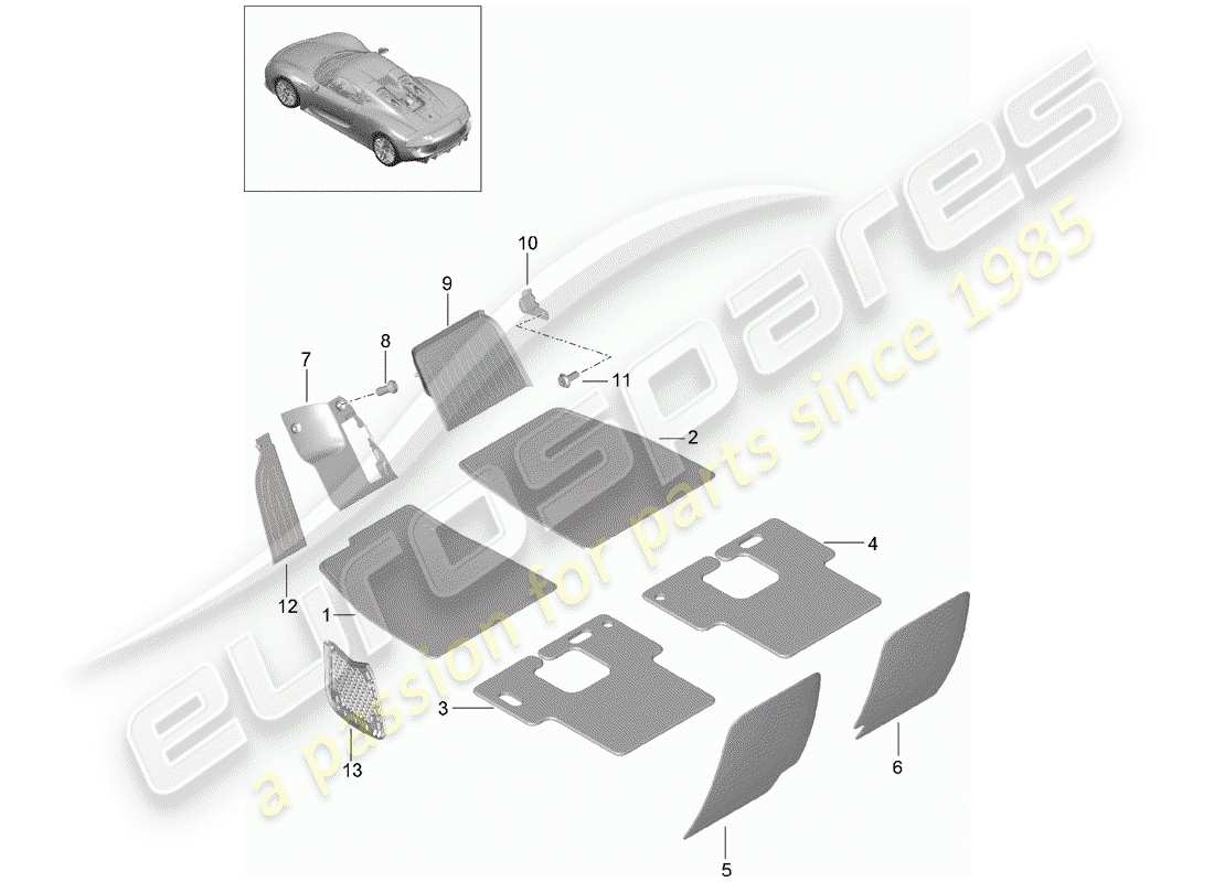 part diagram containing part number 91855105400