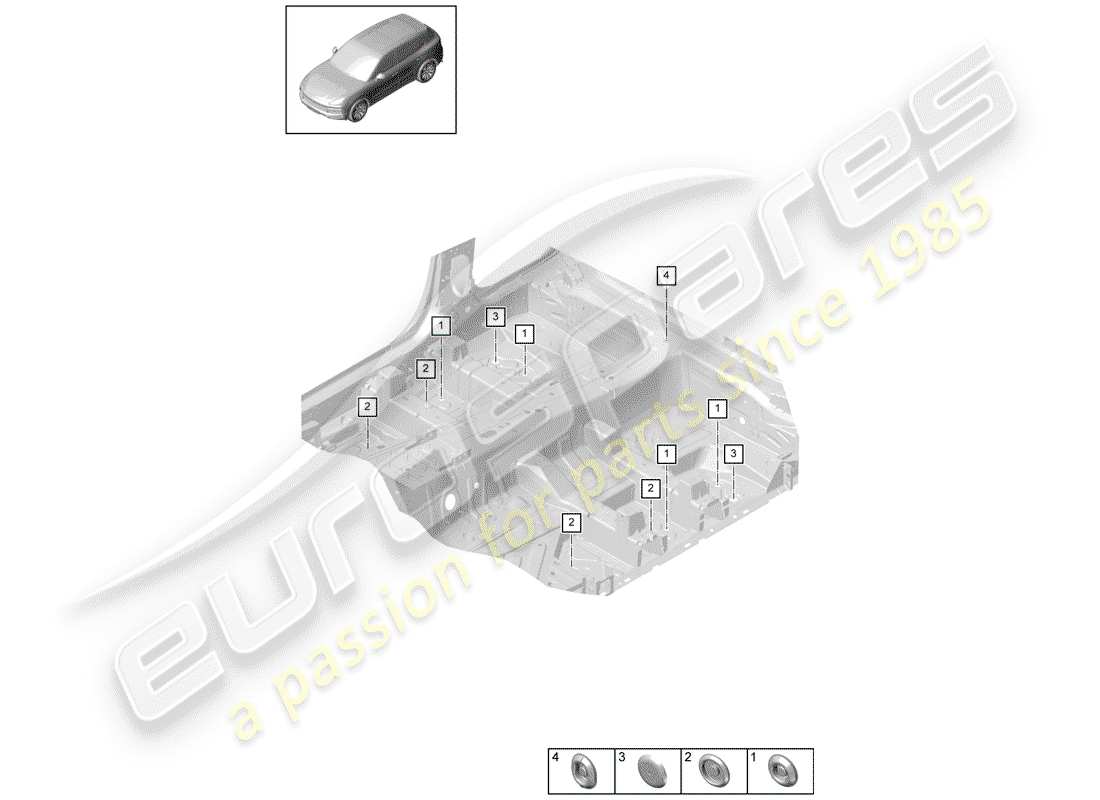 part diagram containing part number 95850418300
