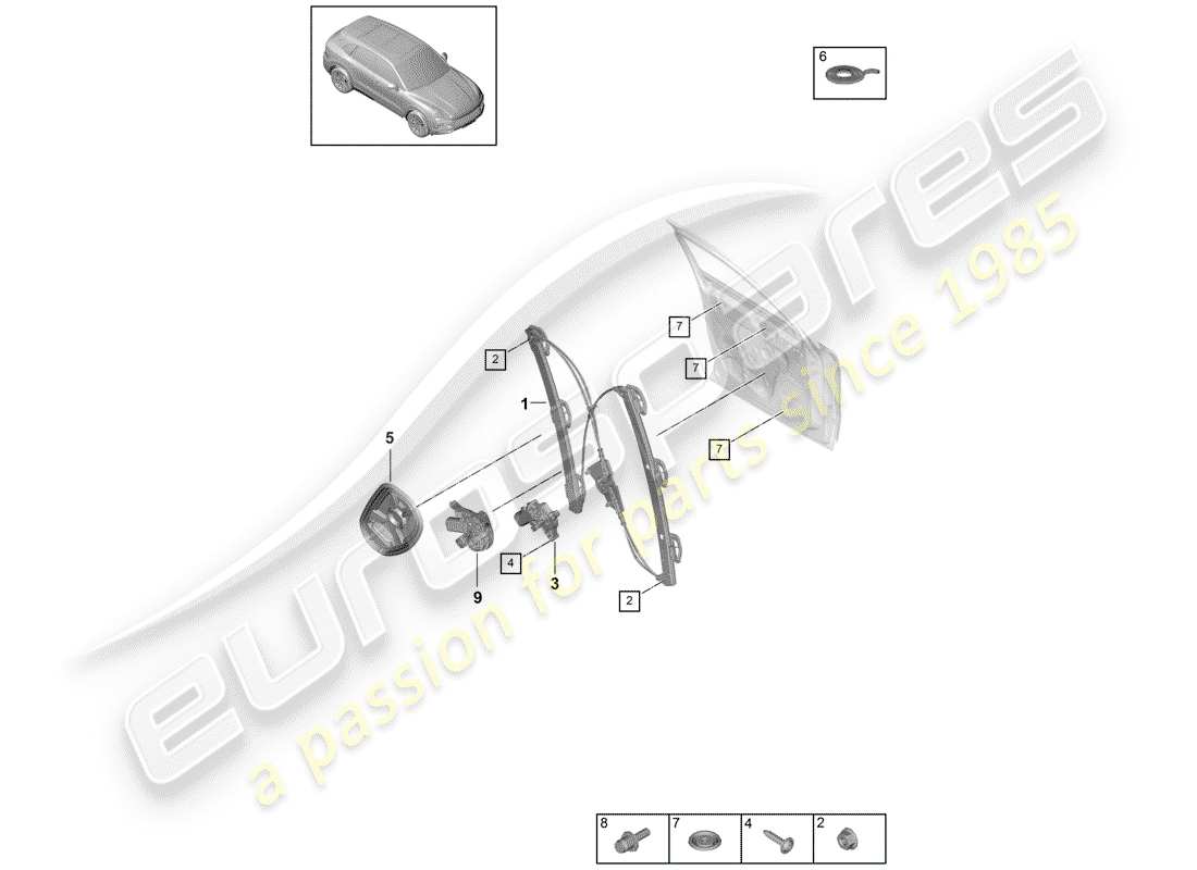 part diagram containing part number 9y0837461