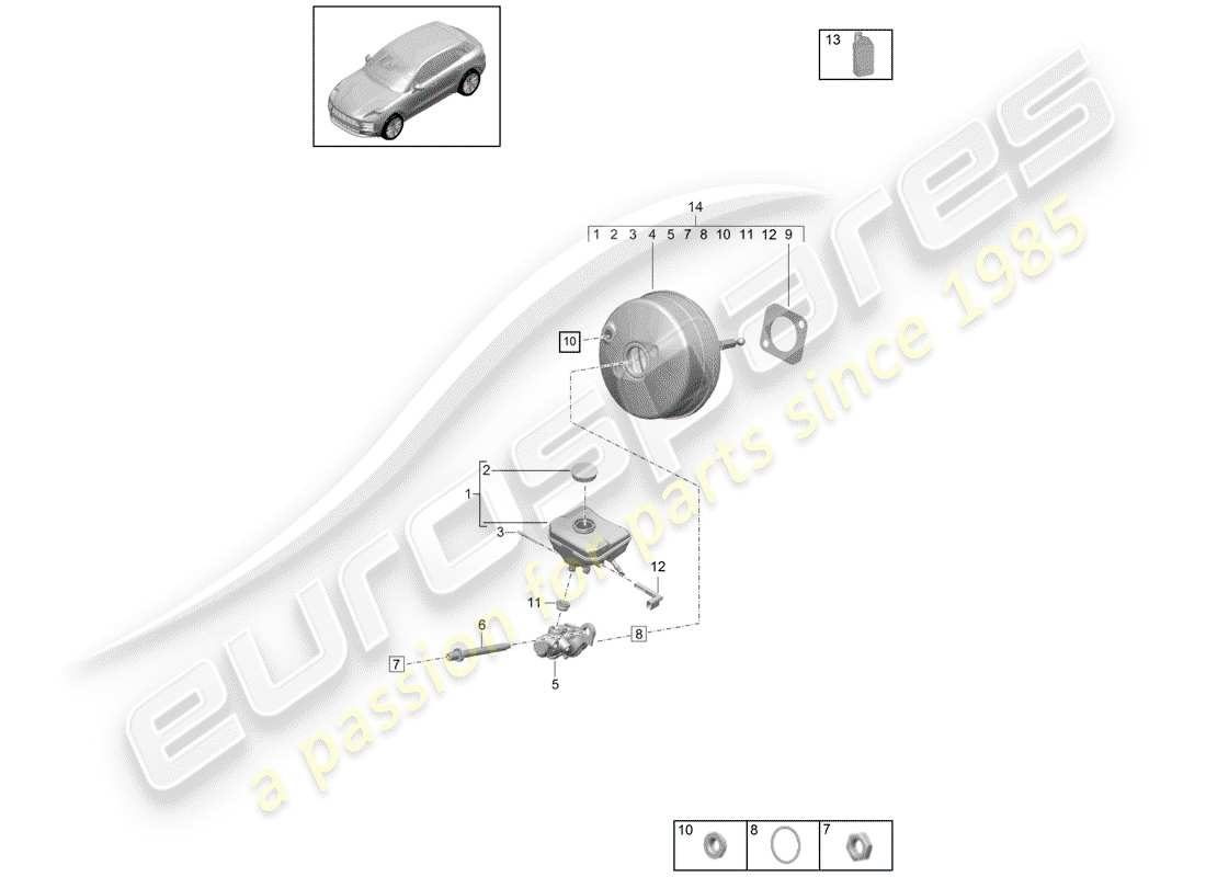 part diagram containing part number 95b612107m