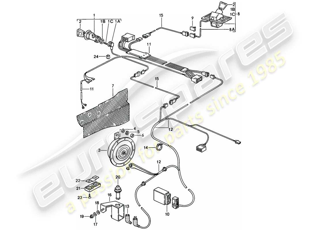 part diagram containing part number 92861811700