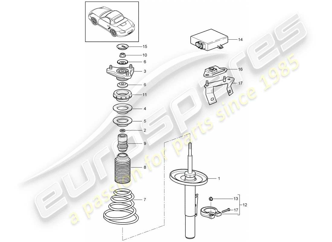part diagram containing part number 98734330100