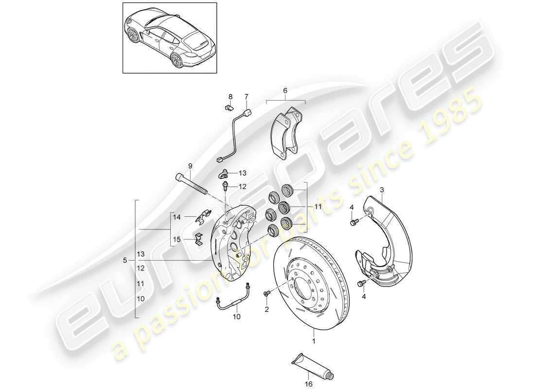 part diagram containing part number 97035194802