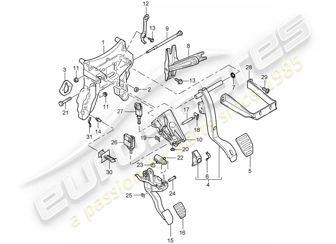 part diagram containing part number 95542308120