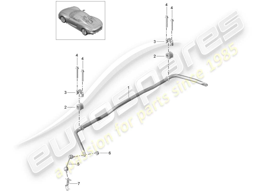 part diagram containing part number 91834307001