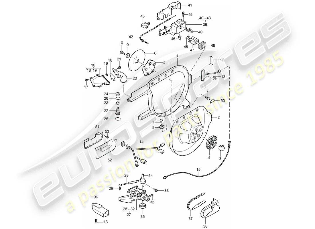 part diagram containing part number 95572202001
