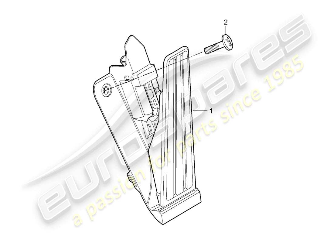 VIEW PARTS DIAGRAMS FROM THE PORSCHE BOXSTER PARTS CATALOGUE a part diagram from the porsche boxster parts catalogue