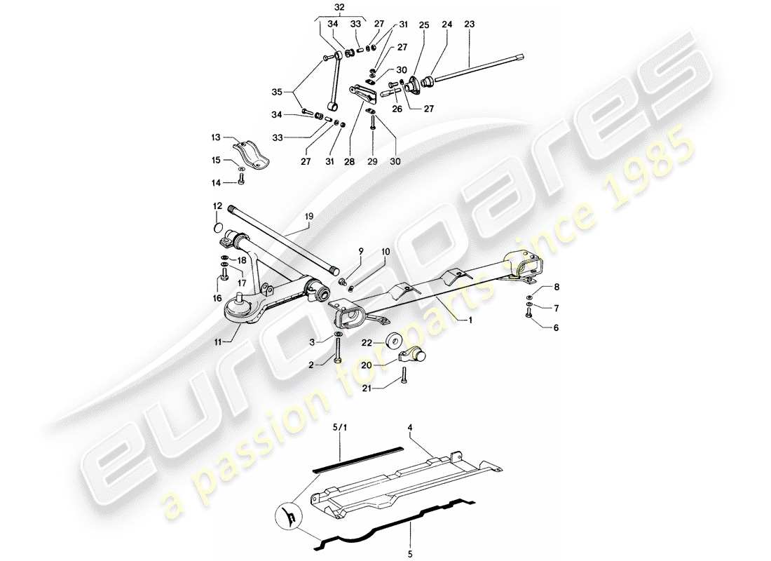 VIEW PARTS DIAGRAMS FROM THE PORSCHE 914 PARTS CATALOGUE a part diagram from the porsche 914 parts catalogue
