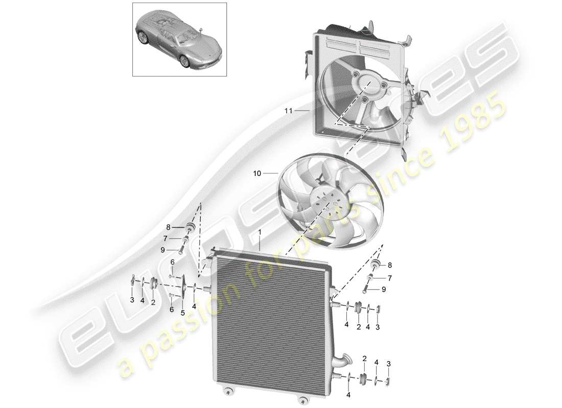 part diagram containing part number 91810713104