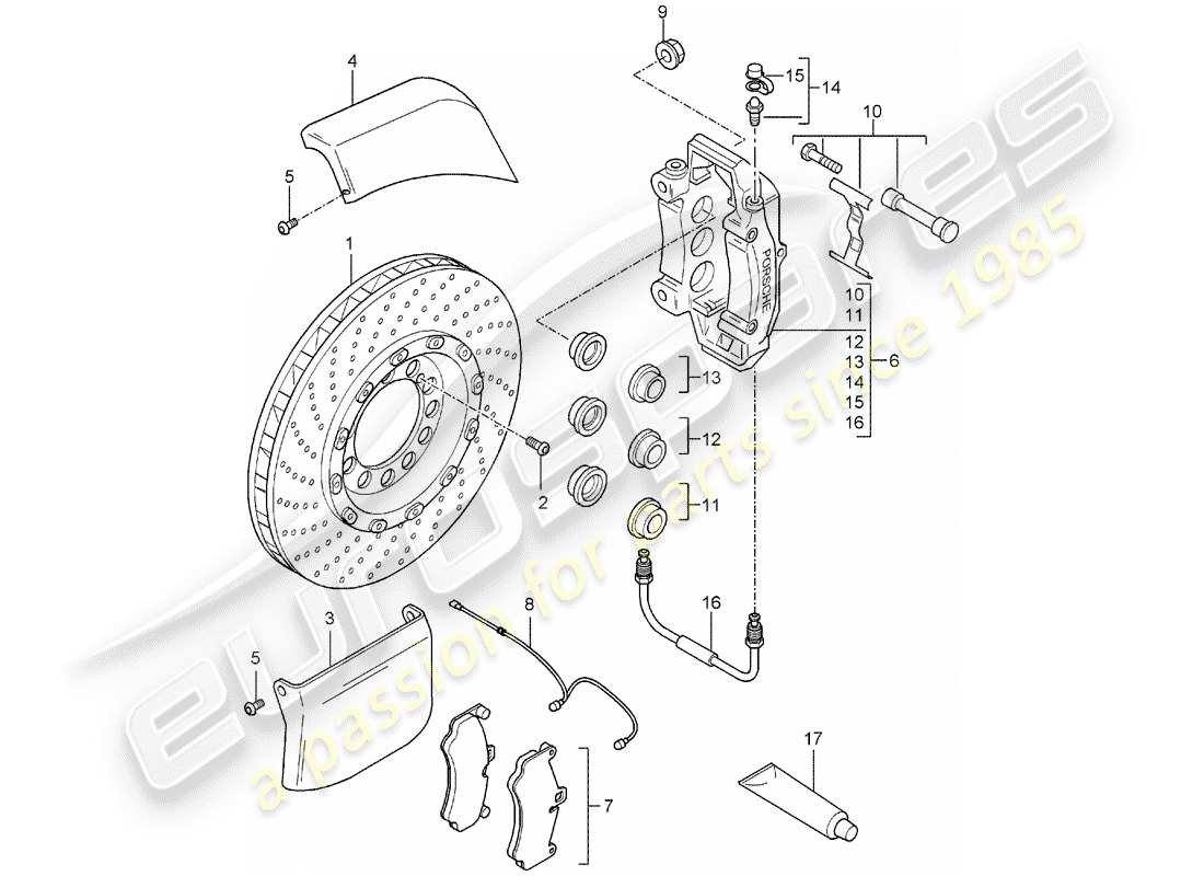 part diagram containing part number 98035203103