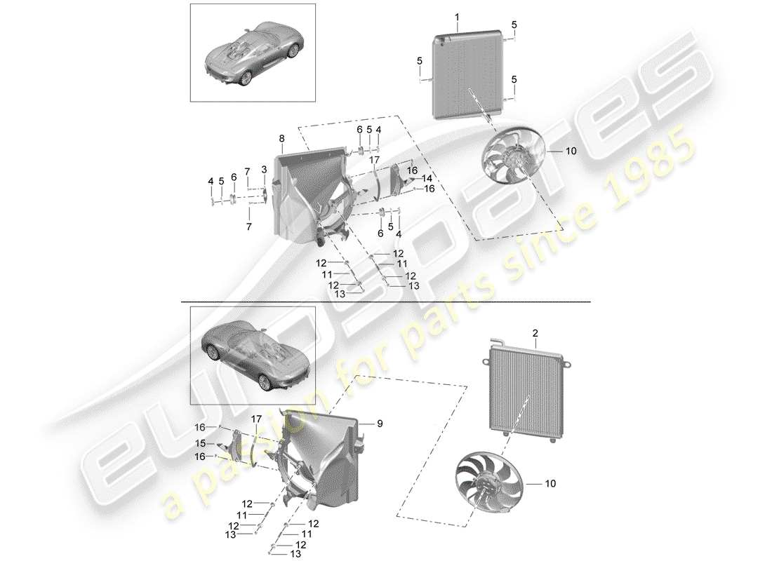 part diagram containing part number 99162417701
