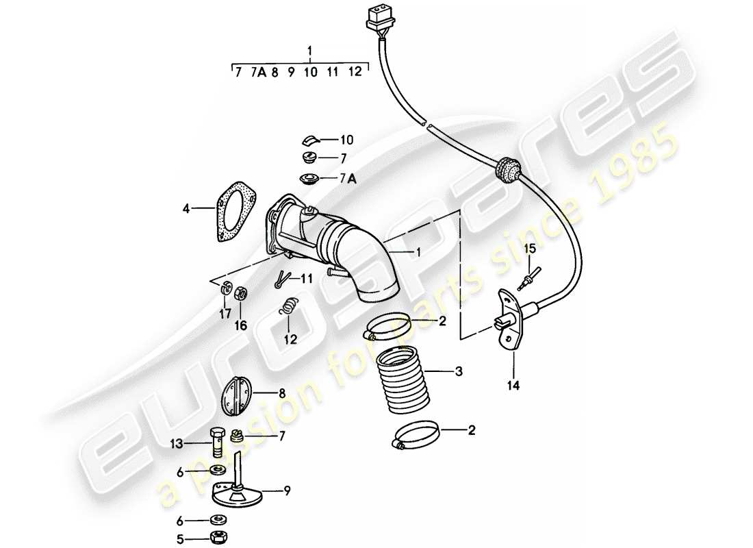 part diagram containing part number 91121123500