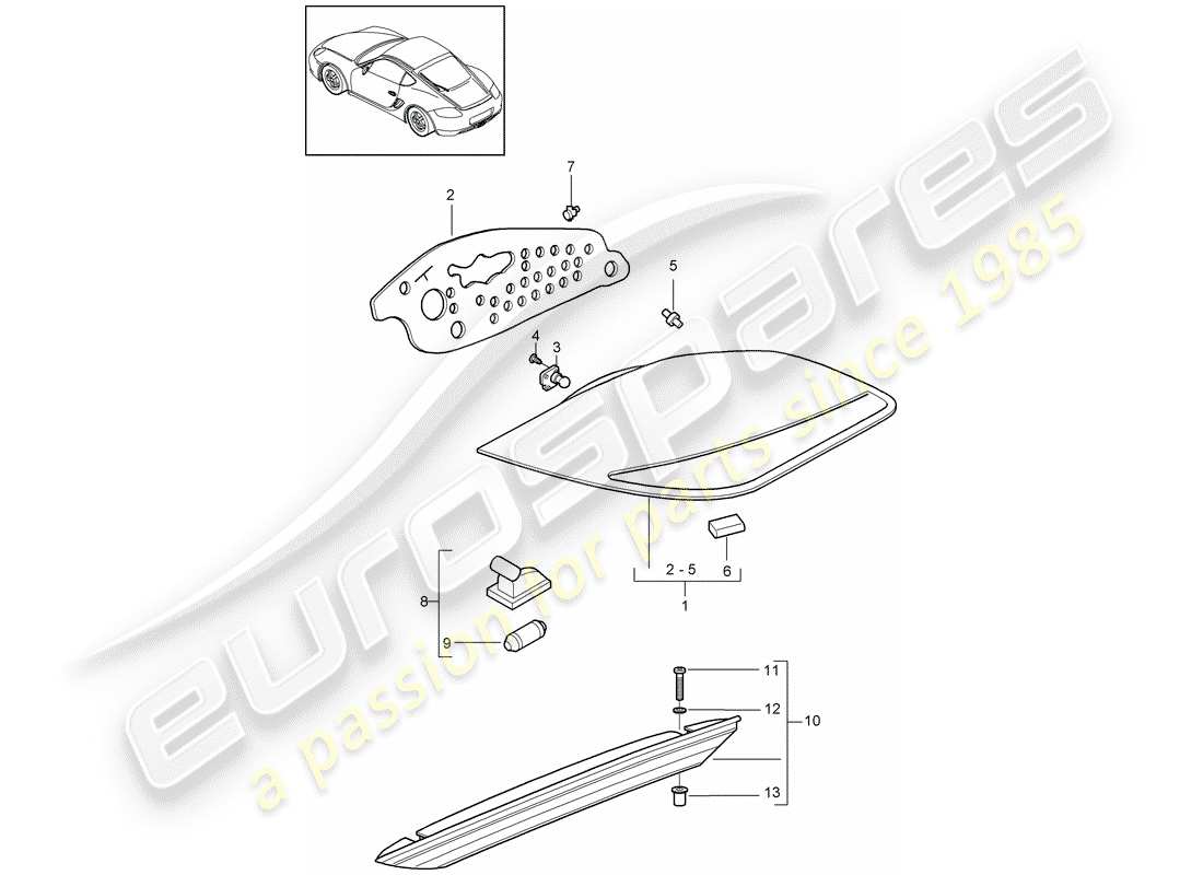 part diagram containing part number 98763142803