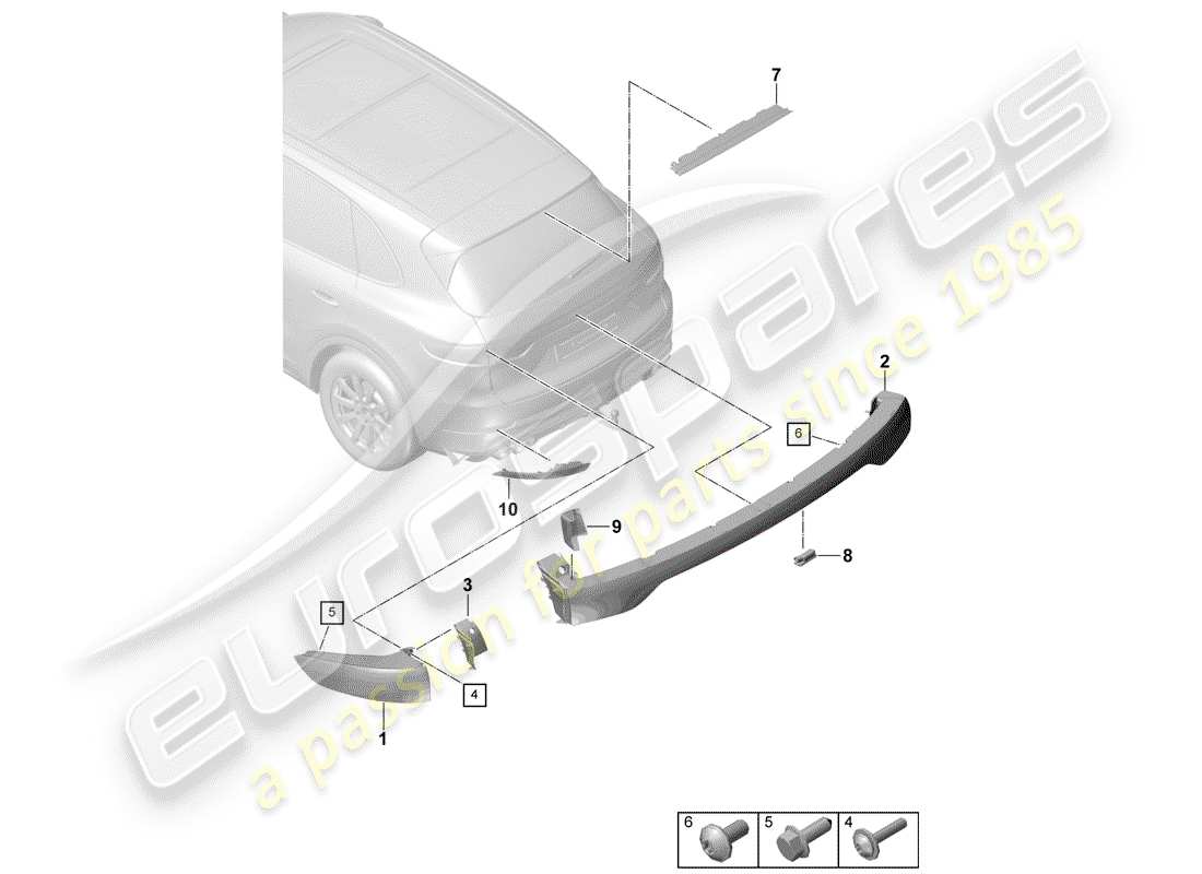 part diagram containing part number 95863162011