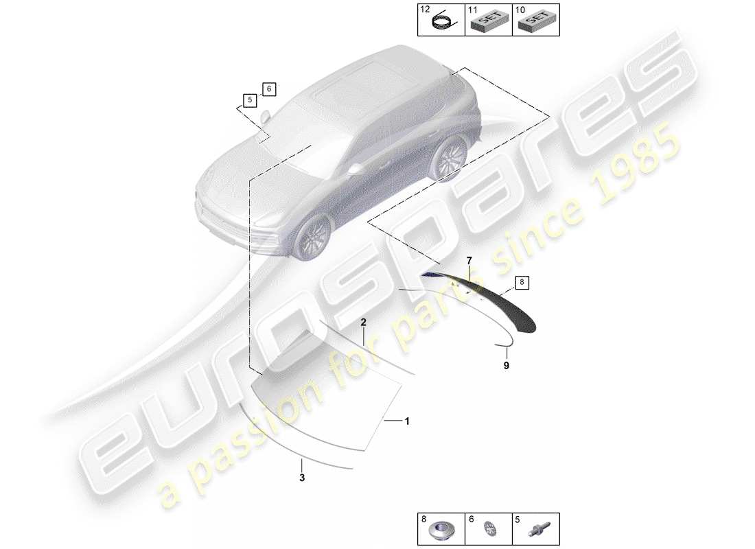 part diagram containing part number 9y0845052c