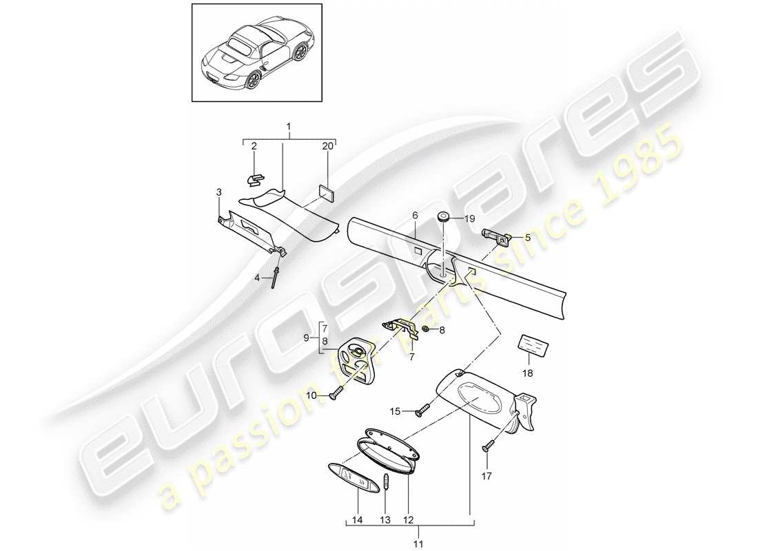 part diagram containing part number 98656163501a09