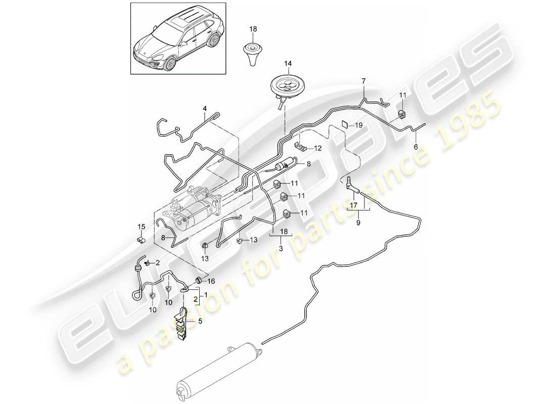 part diagram containing part number 95835804501