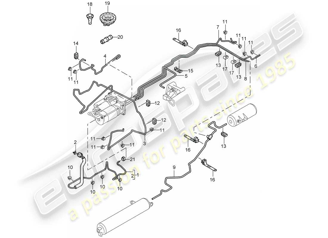 part diagram containing part number 95535805410