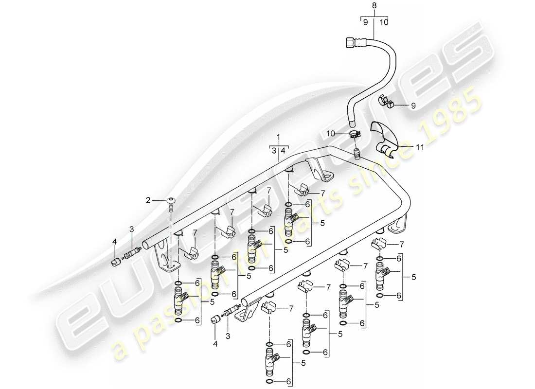 part diagram containing part number 94811011302