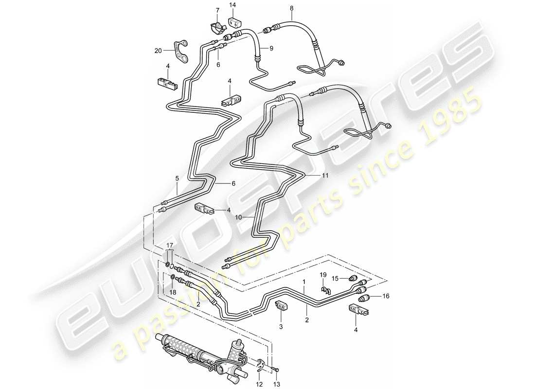 part diagram containing part number 99634744352
