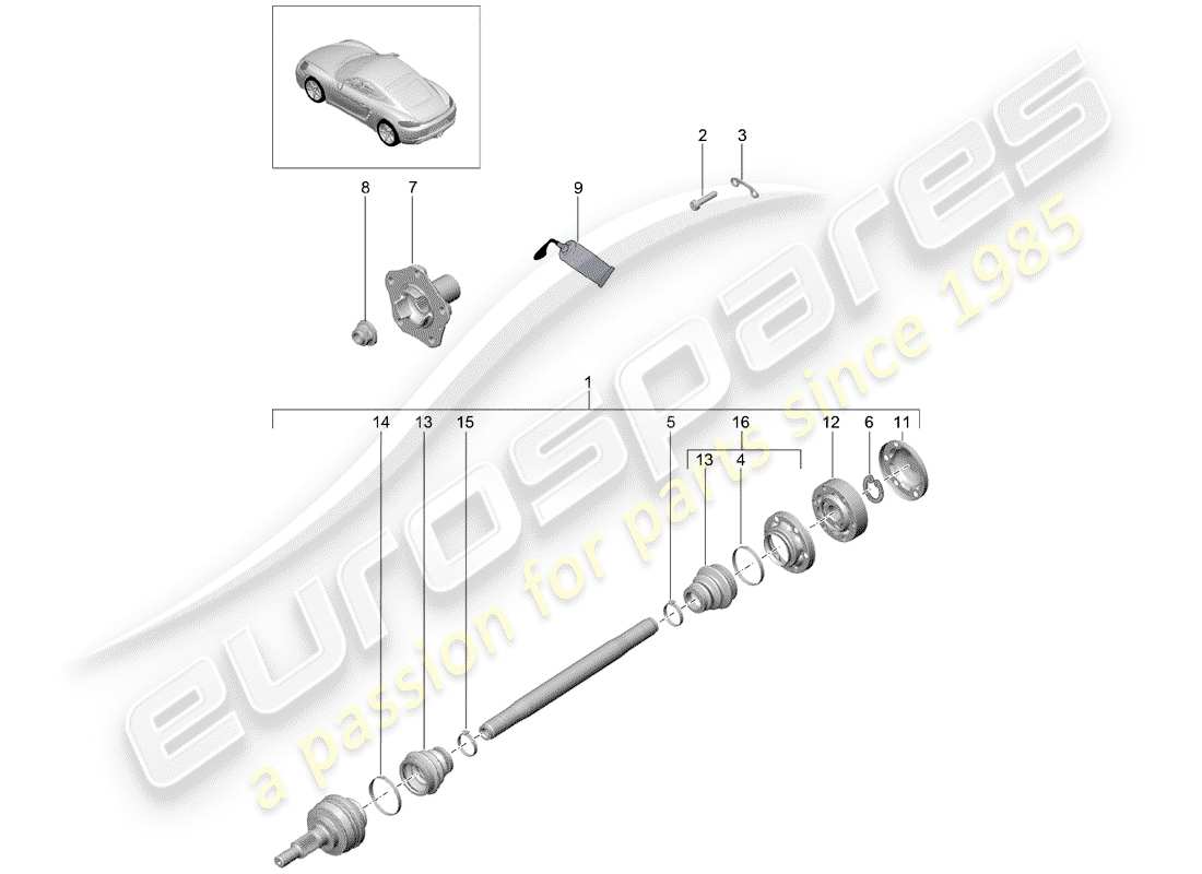 part diagram containing part number 9p1501375