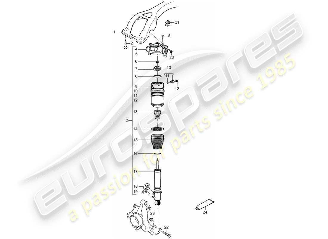 part diagram containing part number 95535850300