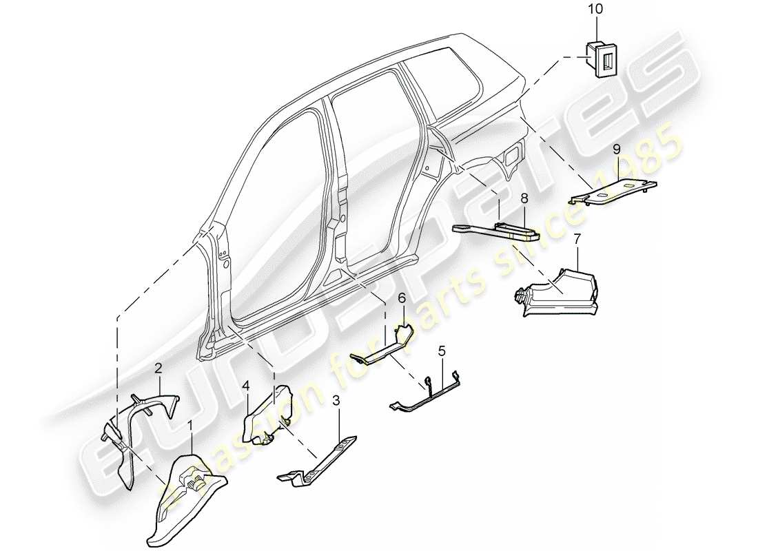 part diagram containing part number 95555643301