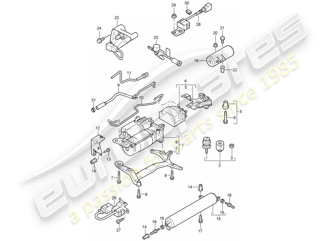 part diagram containing part number n01470111