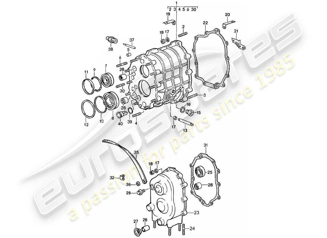 part diagram containing part number 91430130700