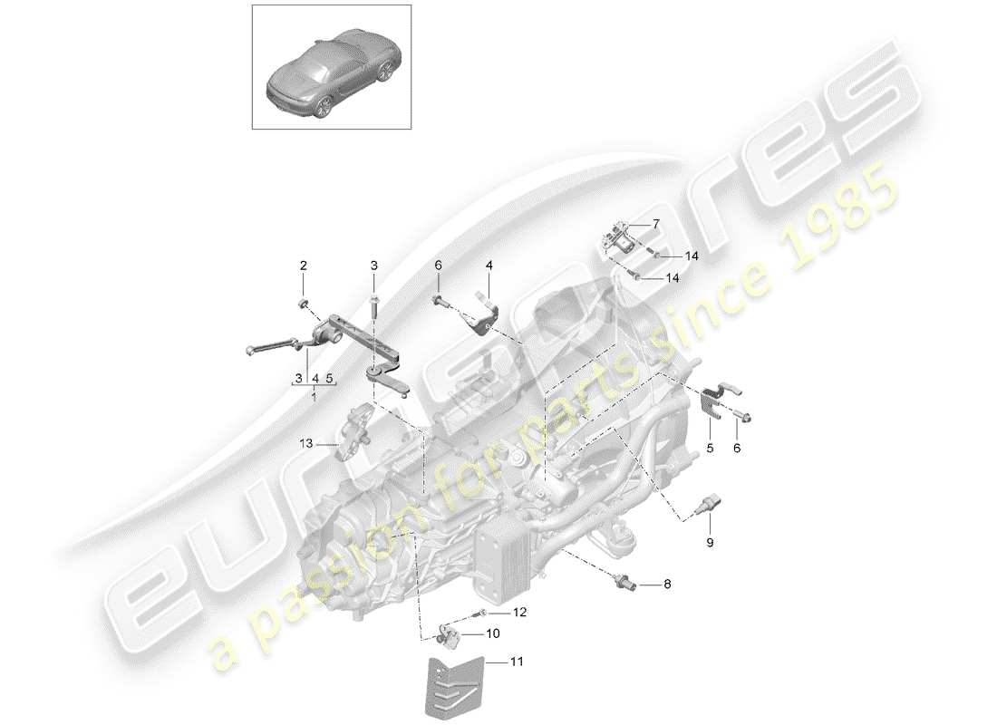 part diagram containing part number 90038500601