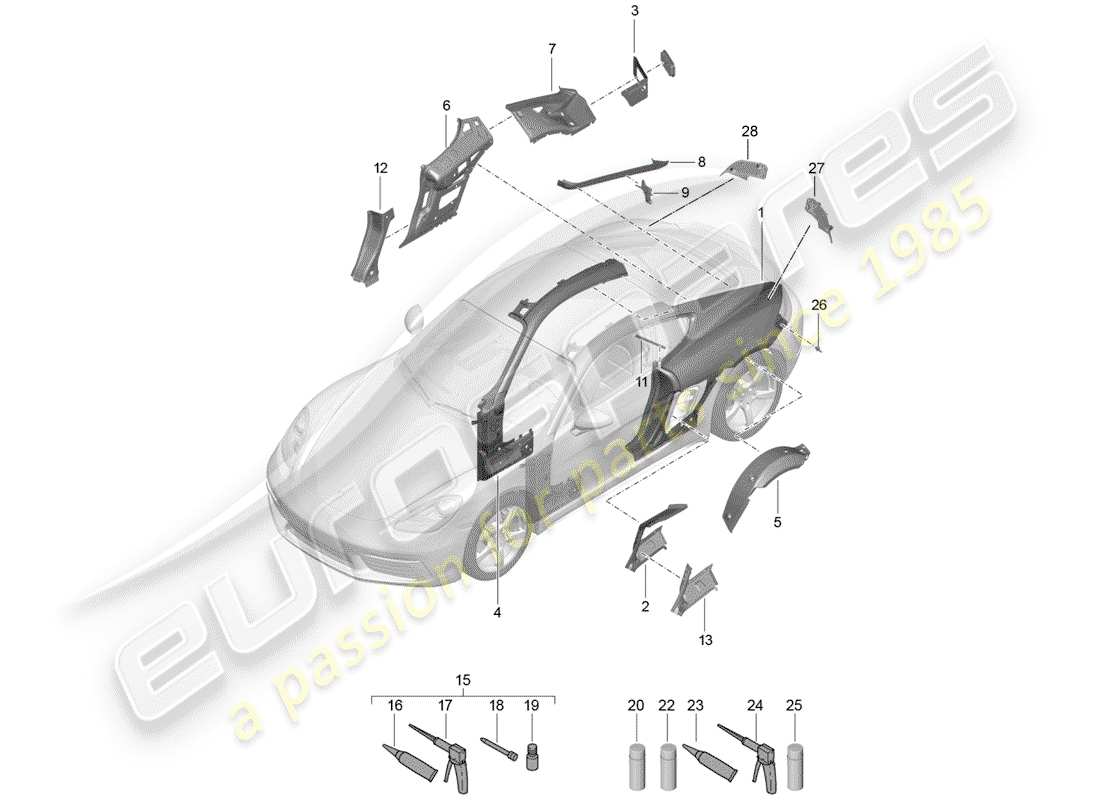part diagram containing part number 98150369300