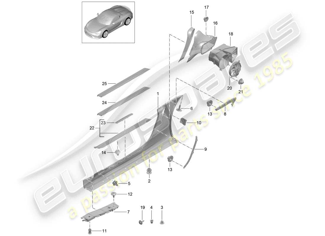 part diagram containing part number 98150446715