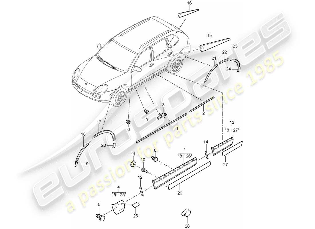 part diagram containing part number 95555919200b41