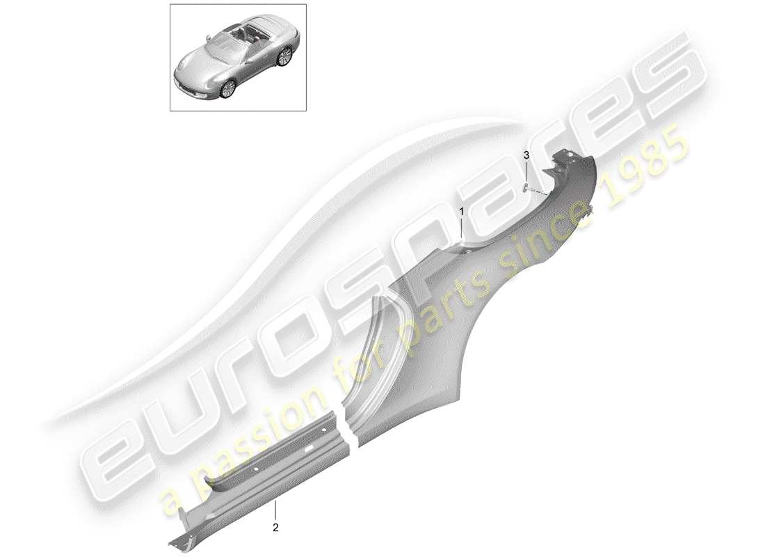 part diagram containing part number 99950353302