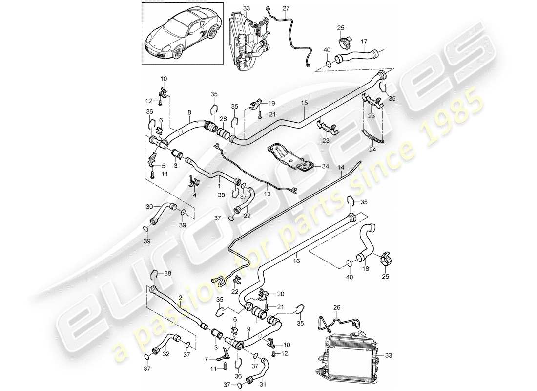 part diagram containing part number 99610680102