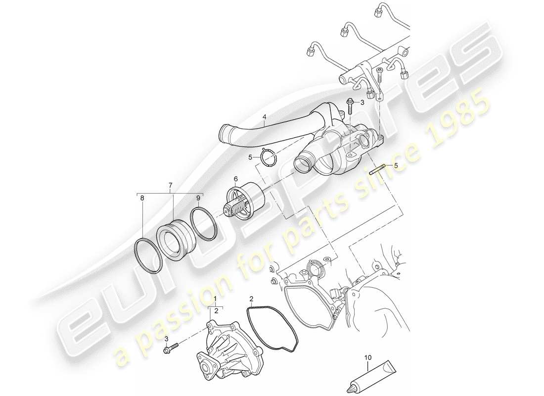 part diagram containing part number 94810610103