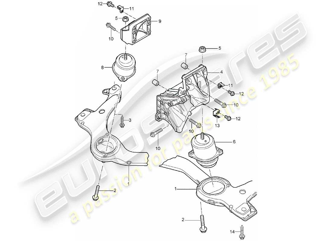 part diagram containing part number 94860611301
